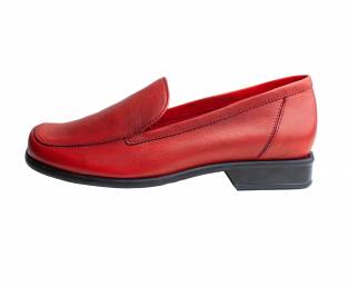 Borovo Comfort, Kožna ženska cipela, Crvena