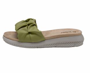 Women's slippers, Green