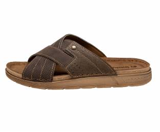 Men's slippers, Brown