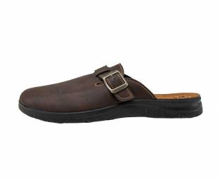 Men's slippers, Brown